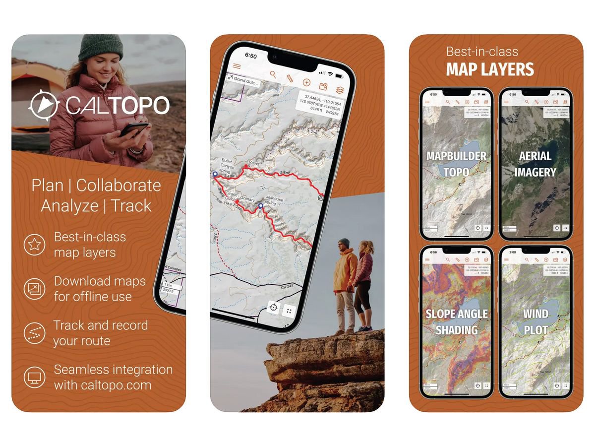 Navigate the wilderness with these backcountry camping apps